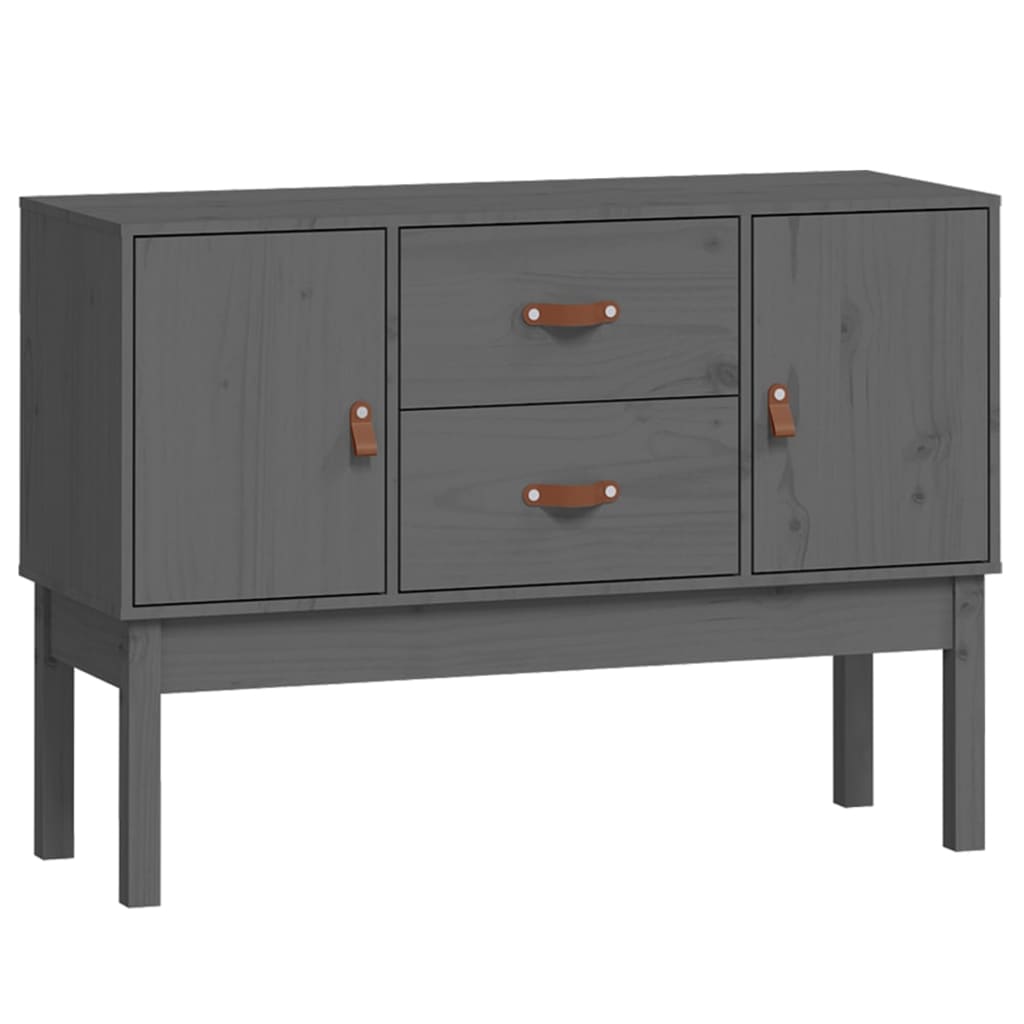 vidaXL Dressoir 110x40x78 cm massief grenenhout