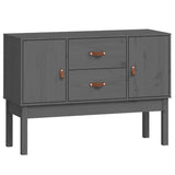vidaXL Dressoir 110x40x78 cm massief grenenhout