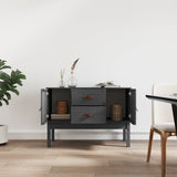 vidaXL Dressoir 110x40x78 cm massief grenenhout