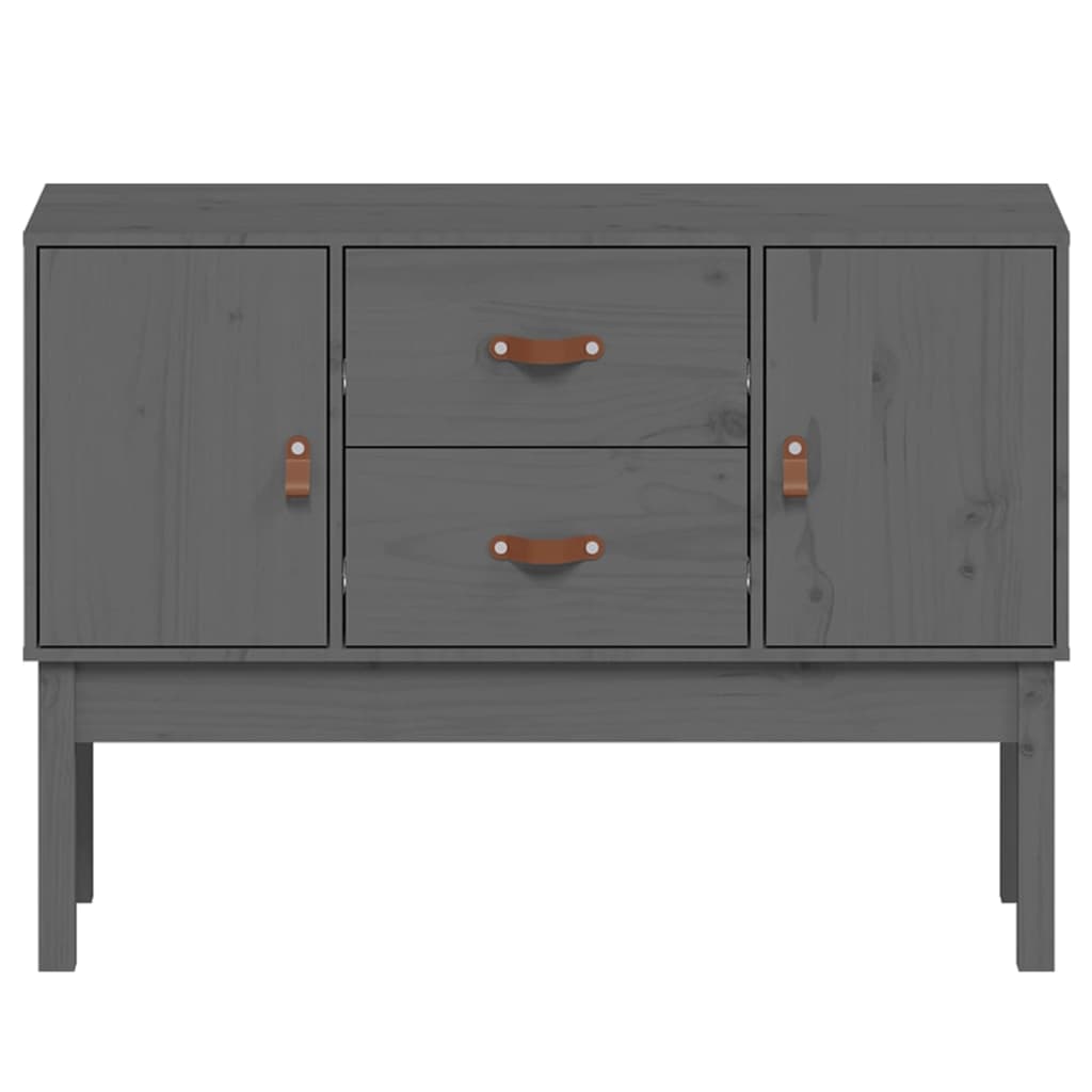 vidaXL Dressoir 110x40x78 cm massief grenenhout