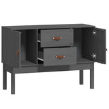 vidaXL Dressoir 110x40x78 cm massief grenenhout