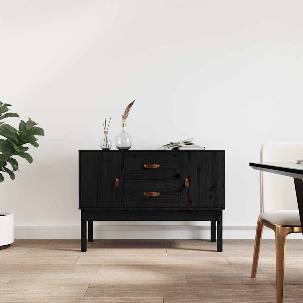 vidaXL Dressoir 110x40x78 cm massief grenenhout