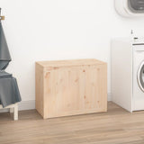 vidaXL Wasmand 44x44x66 cm massief grenenhout