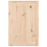 vidaXL Wasmand 44x44x66 cm massief grenenhout