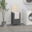 vidaXL Wasmand 44x44x76 cm massief grenenhout
