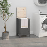vidaXL Wasmand 44x44x76 cm massief grenenhout