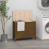 vidaXL Wasmand 44x44x76 cm massief grenenhout