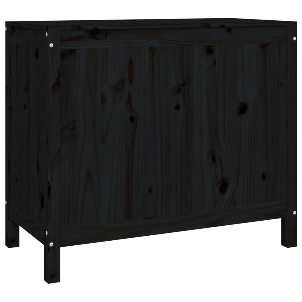 vidaXL Wasmand 44x44x76 cm massief grenenhout