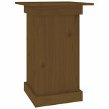vidaXL Bloemenstandaard 40x40x60 cm massief grenenhout