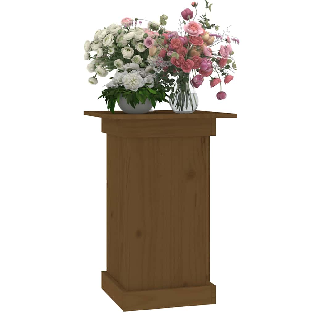vidaXL Bloemenstandaard 40x40x60 cm massief grenenhout