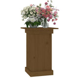 vidaXL Bloemenstandaard 40x40x60 cm massief grenenhout