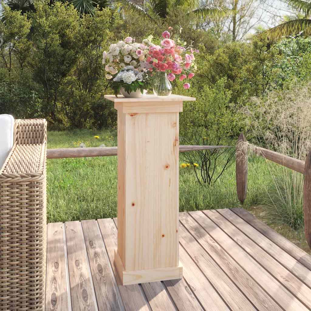 vidaXL Bloemenstandaard 40x40x60 cm massief grenenhout