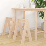 vidaXL Stools 2 pcs 40x40x45 cm solid pine wood