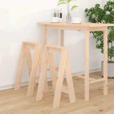 vidaXL Stools 2 pcs 40x40x45 cm solid pine wood