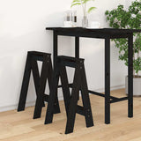 vidaXL Stools 2 pcs 40x40x45 cm solid pine wood