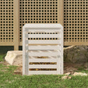 vidaXL Compostbak 63,5x63,5x77,5 cm massief grenenhout
