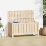 vidaXL Tuinbox 76x42,5x54 cm massief grenenhout grijs