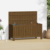 vidaXL Tuinbox 76x42,5x54 cm massief grenenhout grijs