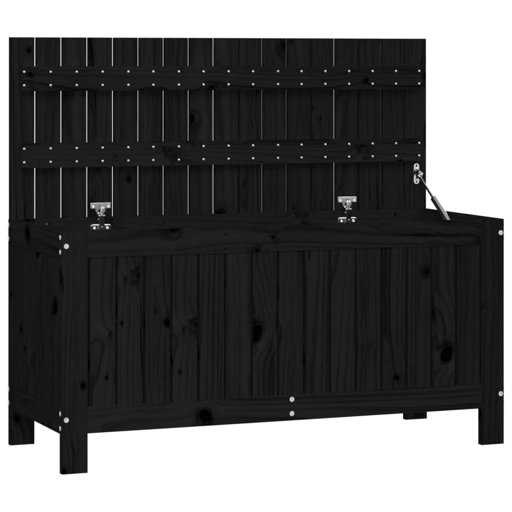 vidaXL Tuinbox 76x42,5x54 cm massief grenenhout grijs