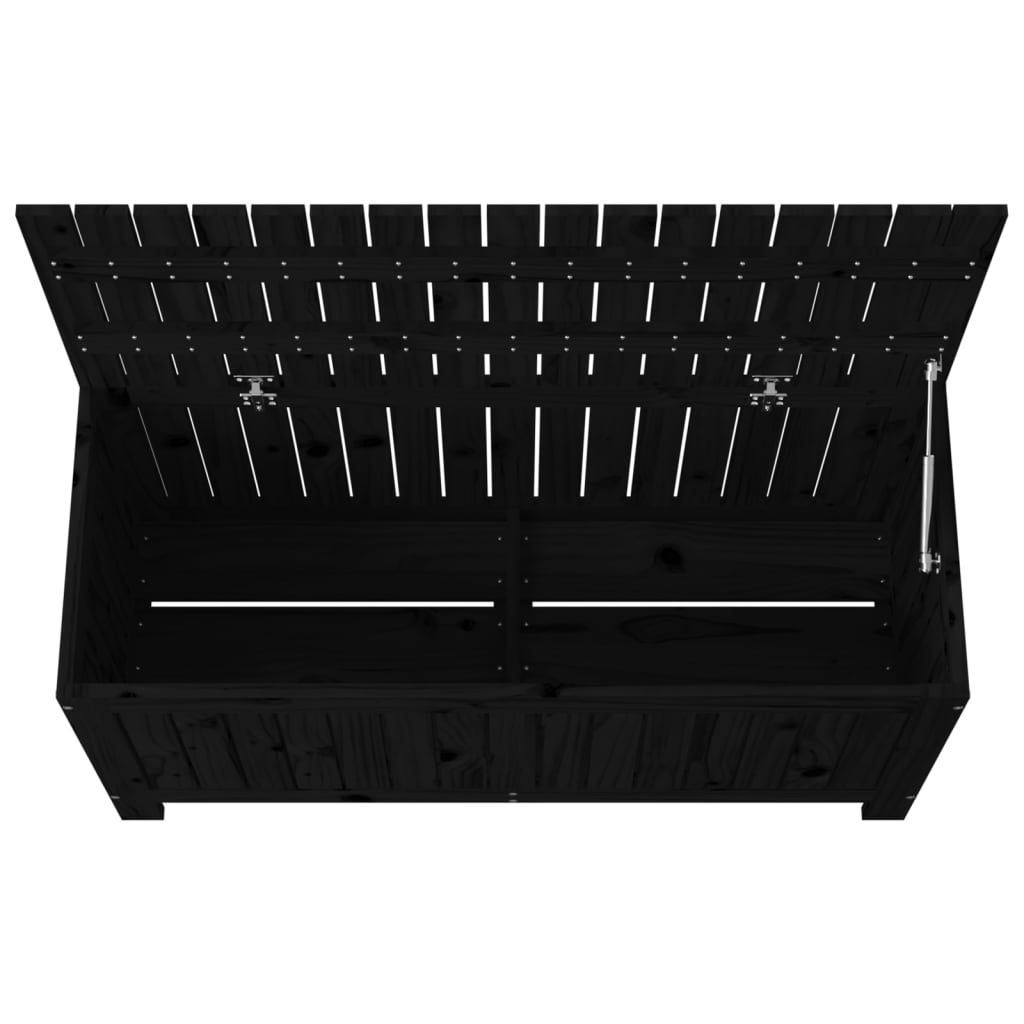 vidaXL Tuinbox 76x42,5x54 cm massief grenenhout grijs