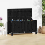 vidaXL Tuinbox 76x42,5x54 cm massief grenenhout grijs