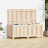 vidaXL Tuinbox 76x42,5x54 cm massief grenenhout grijs