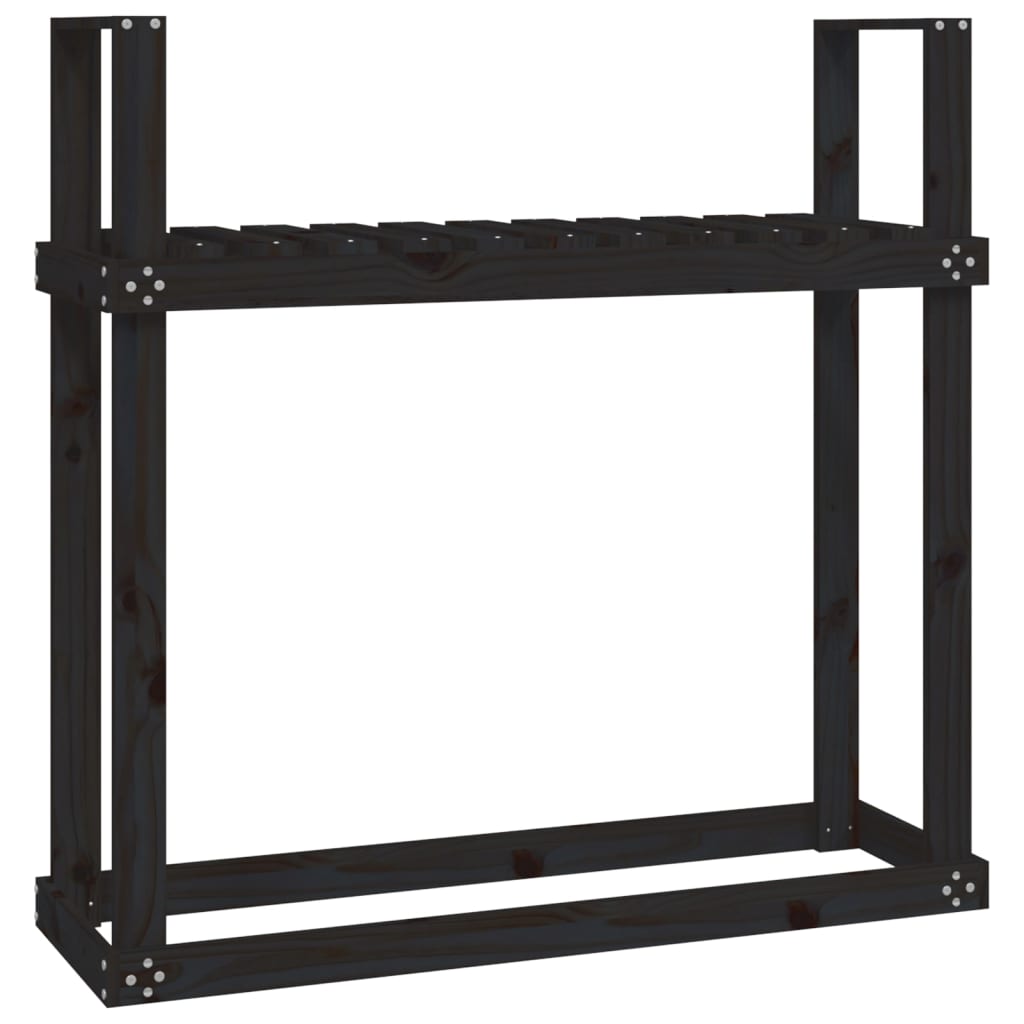 vidaXL Haardhoutrek 110x35x108,5 cm massief grenenhout