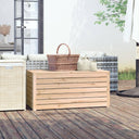 vidaXL Garden Storage Box 101x50.5x46.5 cm Solid Pine Wood