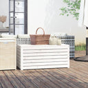 vidaXL Garden Storage Box 101x50.5x46.5 cm Solid Pine Wood