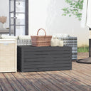 vidaXL Garden Storage Box 101x50.5x46.5 cm Solid Pine Wood
