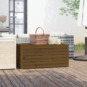 vidaXL Garden Storage Box 101x50.5x46.5 cm Solid Pine Wood