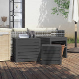 vidaXL Garden Storage Box 101x50.5x46.5 cm Solid Pine Wood