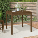 vidaXL Tuintafel 82,5x82,5x76 cm massief grenenhout