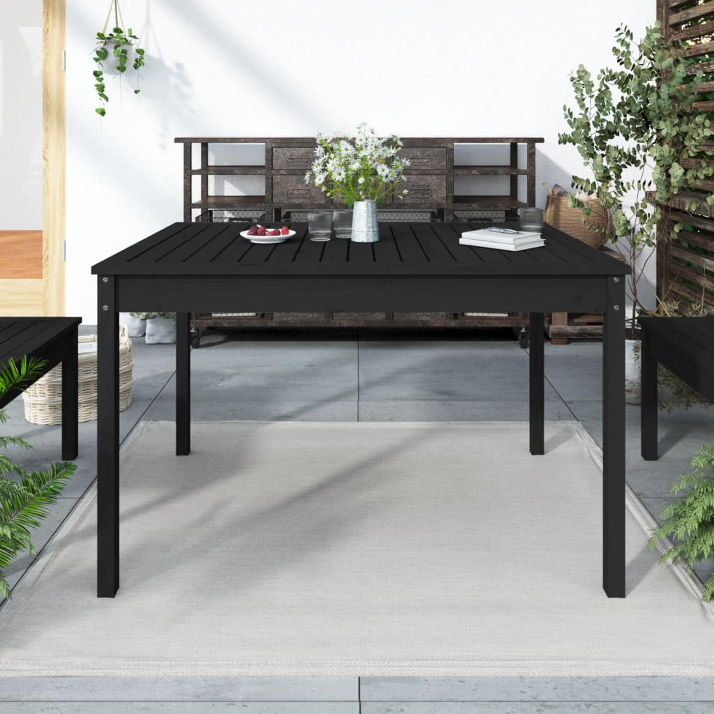 vidaXL Tuintafel 82,5x82,5x76 cm massief grenenhout