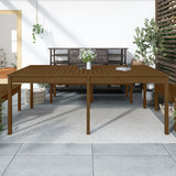 vidaXL Tuintafel 82,5x82,5x76 cm massief grenenhout