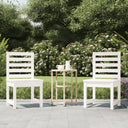 vidaXL Tuinstoelen 2 st 50x48x91,5 cm massief grenenhout
