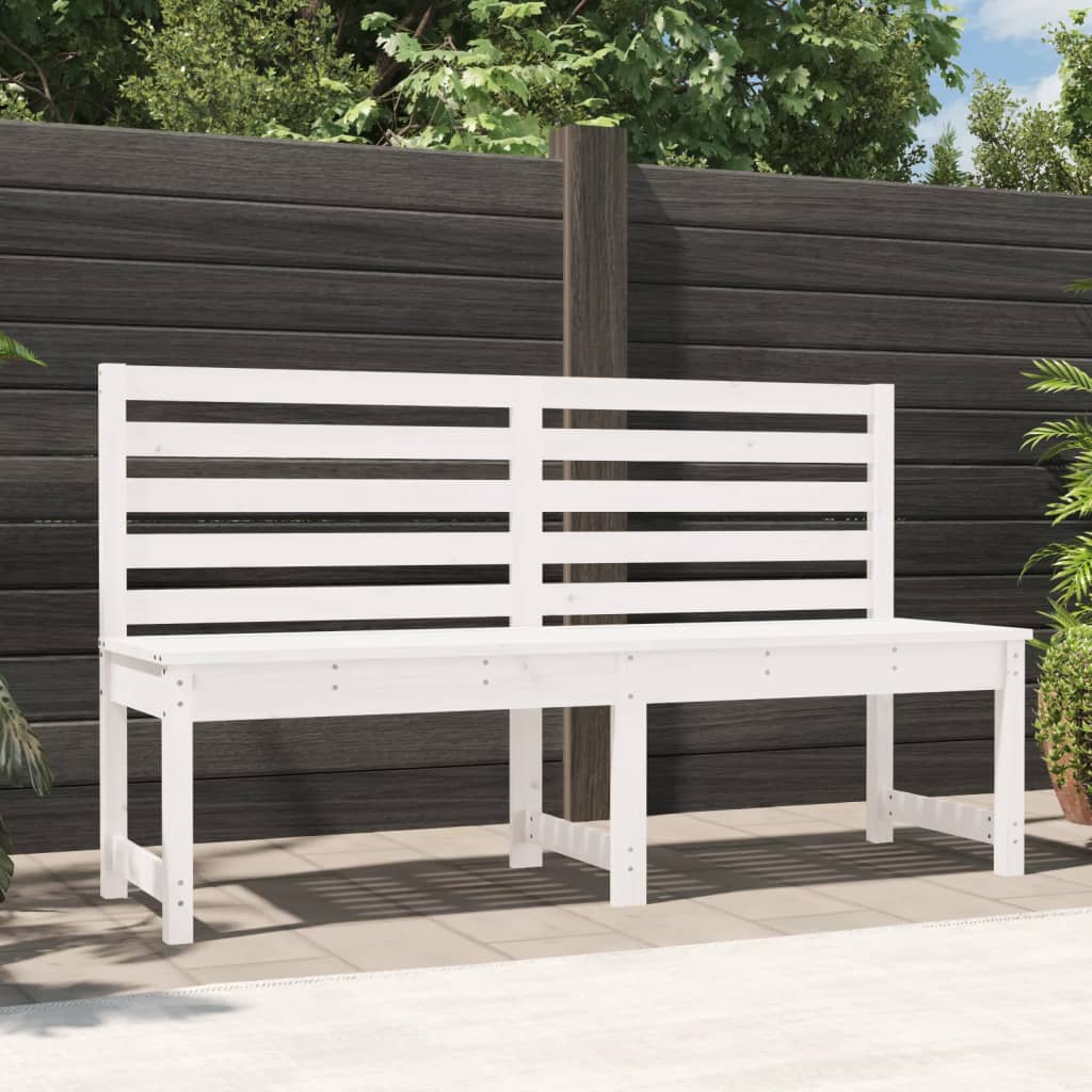 vidaXL Tuinbank 109 cm massief grenenhout