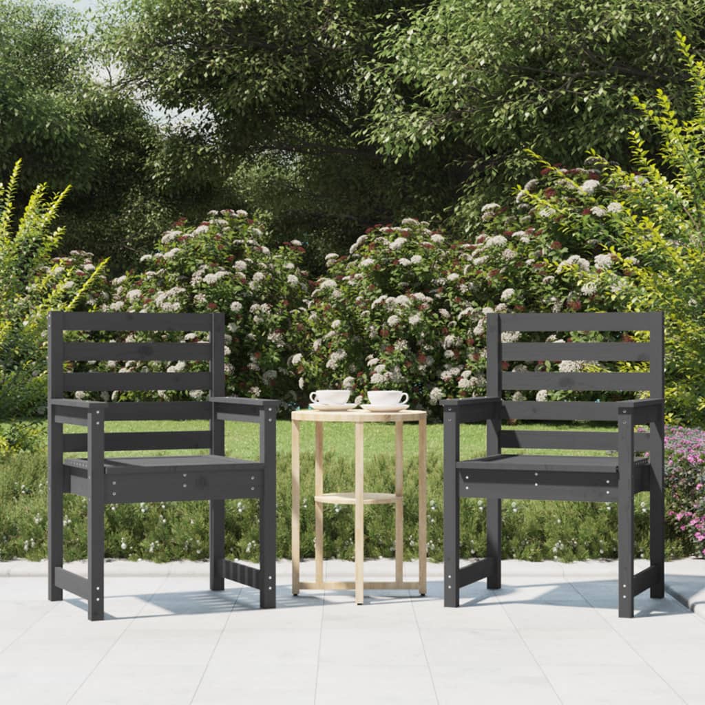 vidaXL Tuinstoelen 2 st 50x48x91,5 cm massief grenenhout