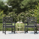 vidaXL Tuinstoelen 2 st 50x48x91,5 cm massief grenenhout