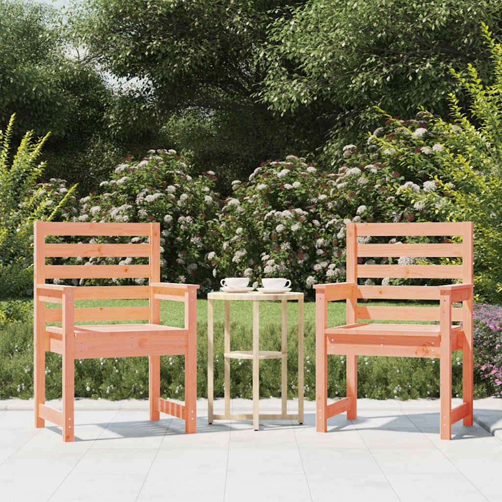 vidaXL Tuinstoelen 2 st 50x48x91,5 cm massief grenenhout