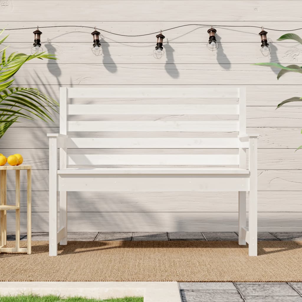 vidaXL Tuinbank 109x48x91,5 cm massief grenenhout