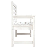 vidaXL Tuinbank 109x48x91,5 cm massief grenenhout