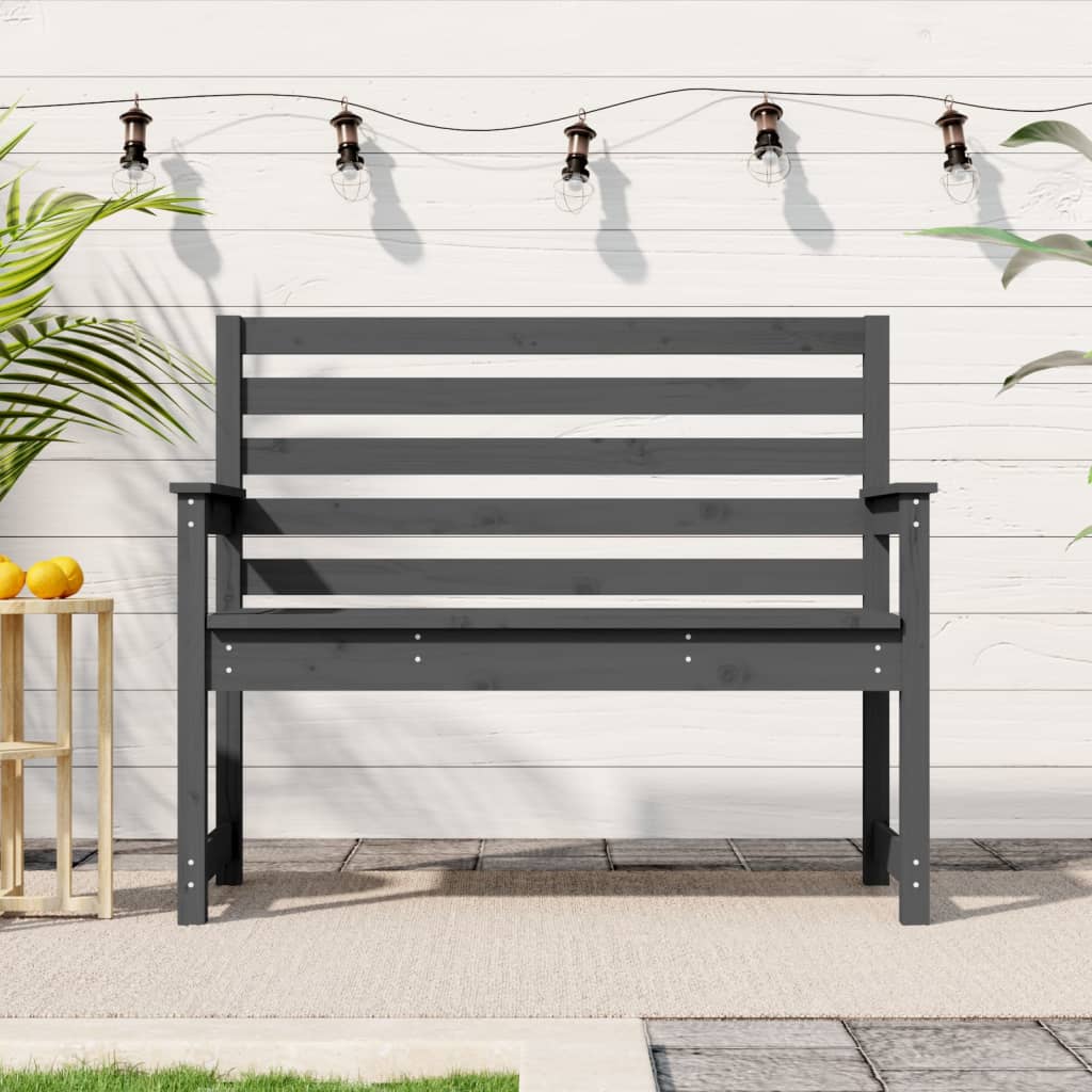 vidaXL Tuinbank 109x48x91,5 cm massief grenenhout