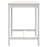 vidaXL Tuintafel 82,5x82,5x110 cm massief grenenhout