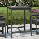 vidaXL Tuintafel 82,5x82,5x110 cm massief grenenhout