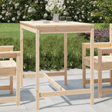 vidaXL Tuintafel 82,5x82,5x110 cm massief grenenhout