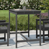 vidaXL Tuintafel 82,5x82,5x110 cm massief grenenhout