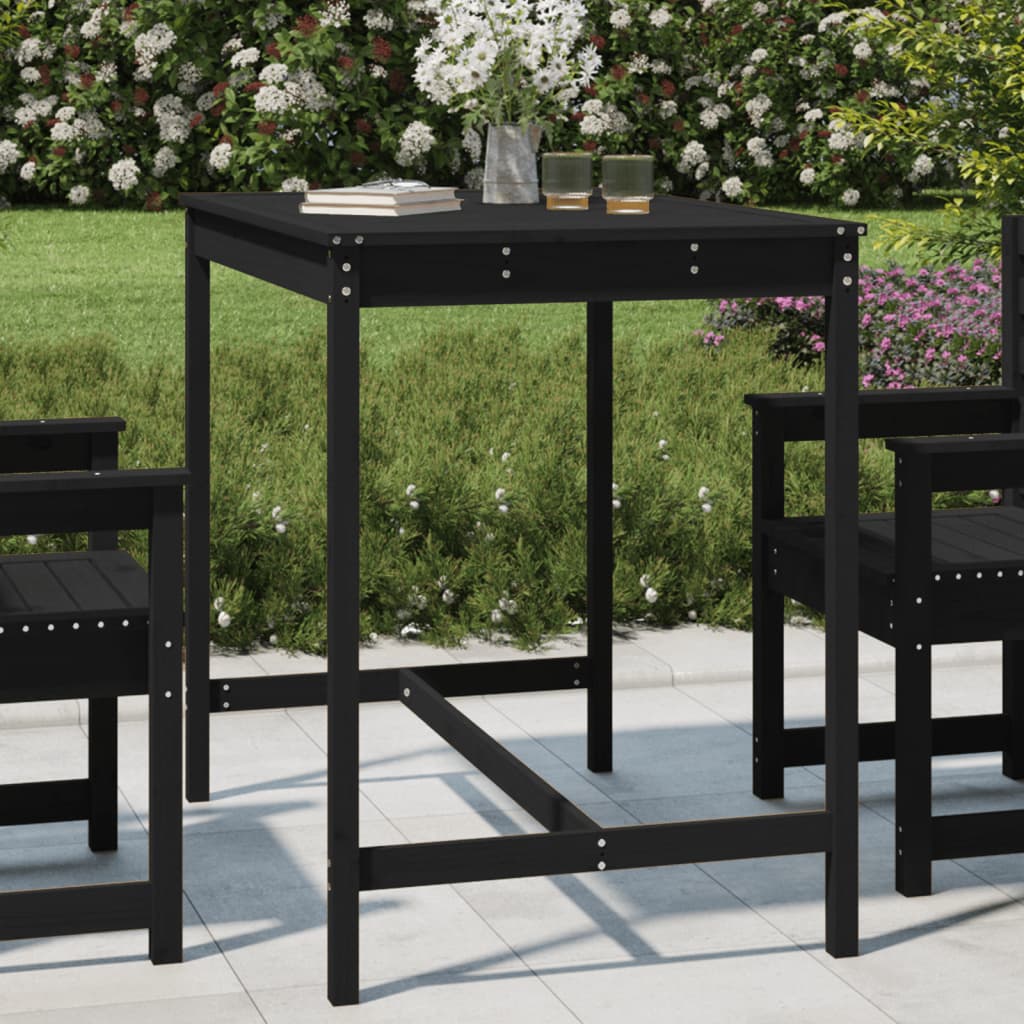 vidaXL Tuintafel 82,5x82,5x110 cm massief grenenhout