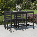 vidaXL Tuintafel 82,5x82,5x110 cm massief grenenhout