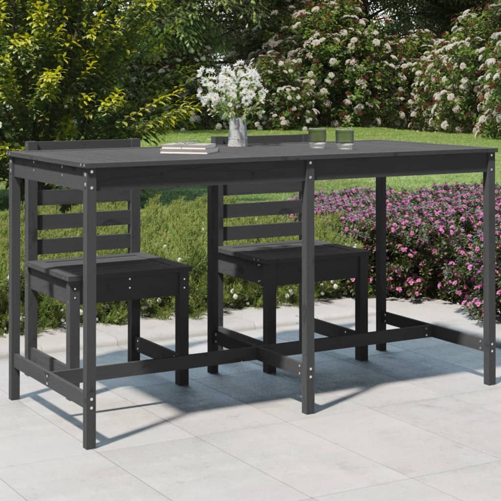 vidaXL Tuintafel 82,5x82,5x110 cm massief grenenhout